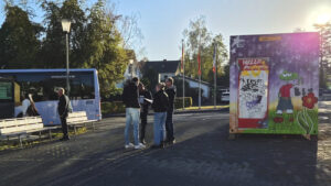 Gemeinsame Standortbesichtigung am Bitburger ZOB